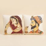 Regal Mughal Joda Cushion Cover Duo